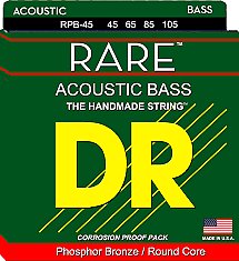 DR Rare Acoustic Bass Strings Phosphor Bronze RPB-45 45-105 *Free Shipping in the USA*