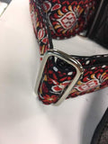 Souldier Hendrix Red/Black Guitar Strap *Free Shipping in the USA*