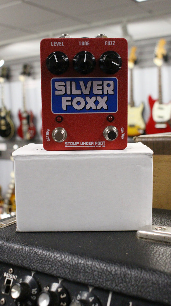 Stomp Under Foot Silver Foxx Octave Fuzz Used