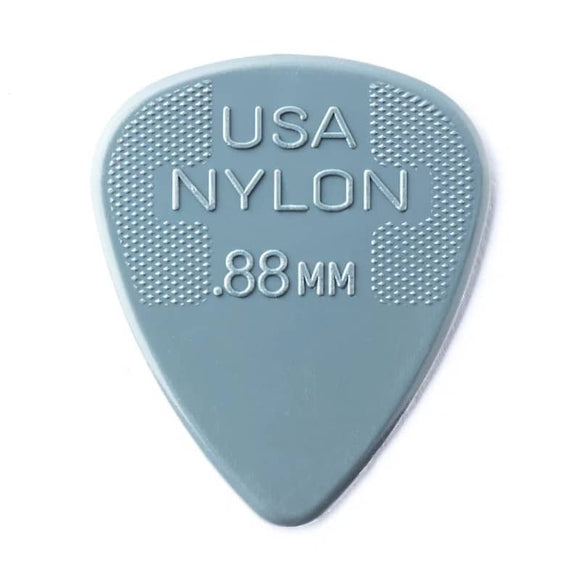 Dunlop Nylon Standard Picks 0.88mm, 12 Pack- 44P.88