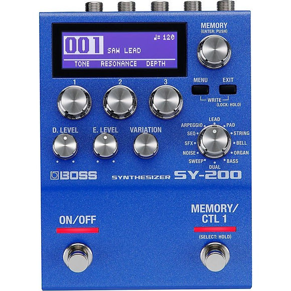 Boss SY-200 Guitar Synthesizer *Free Shipping in the US*
