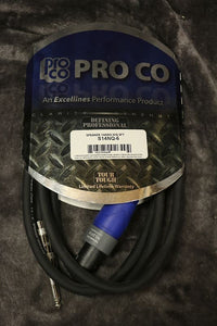 Pro Co Speaker Cable S14NQ-6 14 AWG N/Q 6FT *Free Shipping in the US*